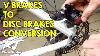 Disc Brake Conversion/Upgrade On Mountain Bike