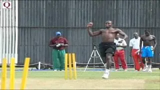 Fidel Edwards - West Indies fast bowler