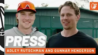Adley Rutschman and Gunnar Henderson Join MLB Tonight | Baltimore Orioles