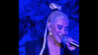 Trechos: Ain't No Other Man + Beautiful - Christina Aguilera (amfAR Gala Palm Beach) 05/03/2022