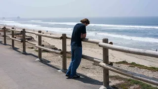 55mm Relaxing Huntington Dog Beach Photography / Hasselblad X2D / XCD 55V