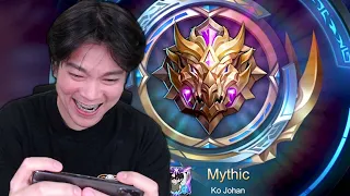 Detik-detik Mythic Solo Rank, Mode EMPEROR Auto Keluar Menggendong Para Publik! - Mobile Legends