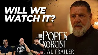 THE POPE'S EXORCIST – Official Trailer (HD) (REACTION)