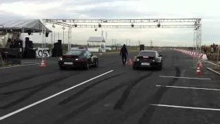 Porsche Switzer R911 (right) vs Porsche 911tt SPI550 (left) - UNLIM 500+ (25/06/2011 SPB)