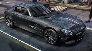 NFS HEAT - Mercedes AMG GT customization and gameplay