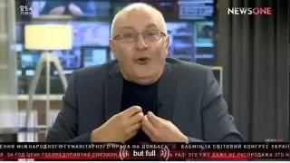 Ukrainian journalist calls Trump idiot (Ганапольский называет Трампа идиотом)