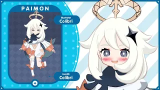 Paimon  [Live2D showcase]