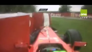 F1 Crash: Felipe Massa OnBoard[Canadian Qualifying 2013][HD]