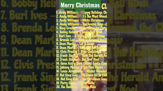 Listen to your all time favorite classic christmas songs.