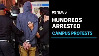 US campus protests see hundreds of students arrested in California, New York clashes | ABC News