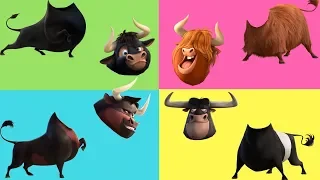 Ferdinand Wrong Heads💕Cartoon 💞Ferdinand The Bull Angus Guapo Maquina Valiente (WRONG HEAD 2018)