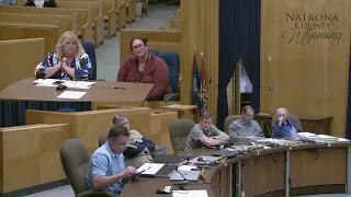 Natrona Board of County Commissioners Special Work Session- May 22,  2024