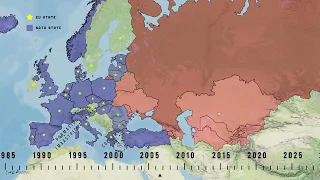 NATO & EU  Expansion Map Timeline 1949 - Present