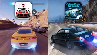 Need For Speed No Limits vs Asphalt 9 Legends - Full Lap Comparison