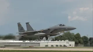 EAA AirVenture 2018 - F-15C Eagle Departures