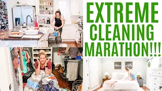 EXTREME CLEANING MARATHON // 3 HOUR CLEANING MOTIVATION // Amy Darley