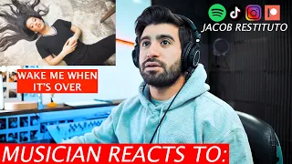 Musician Reacts To Faouzia | Wake Me When Its Over