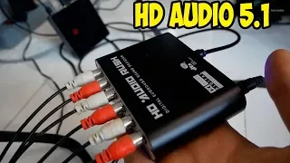 Аудио декодер или как подключить старую акустику 5.1 к ТВ или TV Box