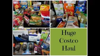 Huge Costco Haul Pantry Stock Up & Meal Plan