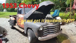 Getting the 53 Chevy (Dude) ready for the road ends in a fail.