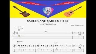 LARRY CARLTON SMILES AND SMILES TO GO RYTHM + CHORUS GUITAR