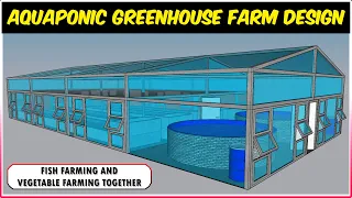 Aquaponics Greenhouses | Integrated fish and vegetable farming | Aquaponic Farming for Beginners