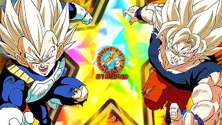 SONO VERAMENTE FORTI MA! 100% LR GOKU e VEGETA SSJ SHOWCASE LINK LVL 10! DBZ: DOKKAN BATTLE ITA