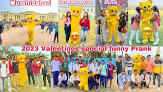 2023 Valentine special Teddy bear prank video || Full funny video 😅😅