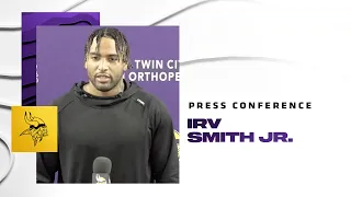 Irv Smith Jr. on His Rehab: I'm Glad to Be Back Doing What I Love to Do