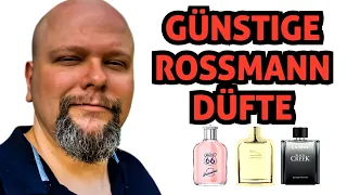 VIELE GÜNSTIGE ROSSMANN DÜFTE GETESTET 😎  Welche sind gut? | Gut & günstig