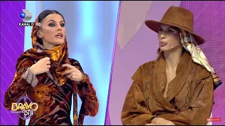 Bravo, ai stil! - Ruxi VS Madalina! Regina: ,,Tu combini barbatii numai cand esti stafie, naluca.."