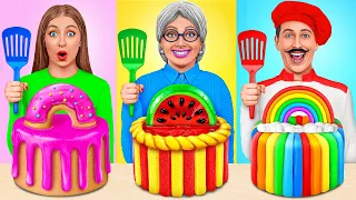 Me vs Grandma Cooking Challenge | Awesome Kitchen Tricks by Multi DO Challenge