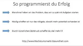 So programmierst Du Dich auf Erfolg