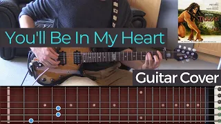 You'll Be In My Heart - Phil Collins, Tarzan (Guitar Cover)