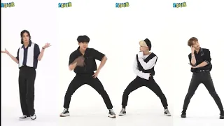 [4K] Hyunjin - Changbin - Felix - Lee Know | Stray Kids - Thunderous (소리꾼) Dance Comparison
