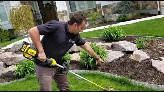 How to Trim without getting grass everywhere