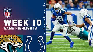 Jaguars vs. Colts Week 10 Highlights | NFL 2021