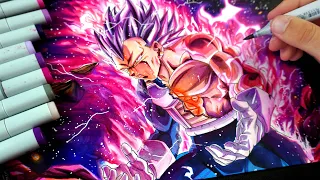 Drawing VEGETA God of Destruction |  New OFFICIAL FORM