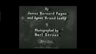 Forgotten Commandments (1932) Title Sequence Paramount Pictures