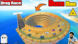 GTA 5: NEW Powerful 💪 SUVs Death 💀 Ring Impossible Drag Race Challenge! GTA 5