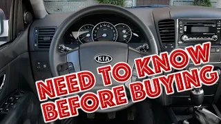 Why did I sell Kia Sorento (BL)? Cons of used Kia Sorento 2002-2010 with mileage