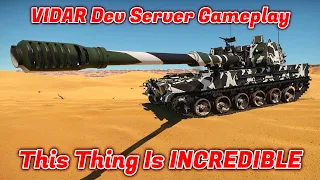 VIDAR - FIRST Dev Server Gameplay - This Artillery SPG Has It All [War Thunder]