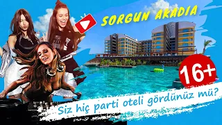 Sorgun Akadia Luxury Hotel |Party Hotel in Antalya Side | Detailed Vlog 2023
