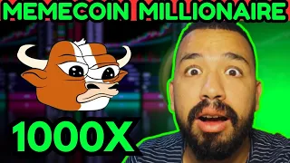 Make Millions from memecoins - mumu the bull to 10B MC - urgent !!