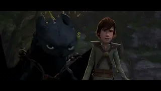 How to Train Your Dragon (2010) - Astrid meets Toothless