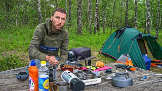 УЕХАЛ ОДИН НА ТРИ ДНЯ В ДИКИЕ МЕСТА. РЫБАЛКА  С НОЧЁВКОЙ. ВЫНОСНОЙ ТРАНЕЦ НА MIKATSU