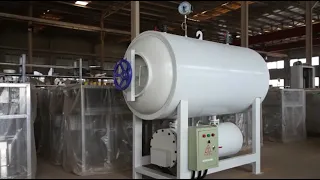 900L autoclave for mushroom substrate