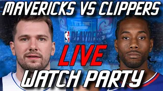 Mavericks vs Clippers Live Watch Party - NBA Playoffs 2024