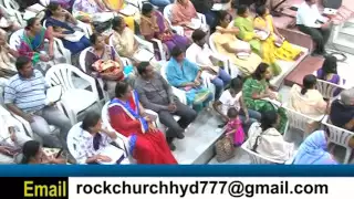 Rev.Deeven Kumar - Mrokkubadi Part-10, 1-10-2016 - Rock Church Hyderabad