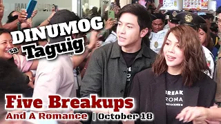 Alden Richards & Julia Montes DINUMOG sa Taguig | Five Breakups And A Romance